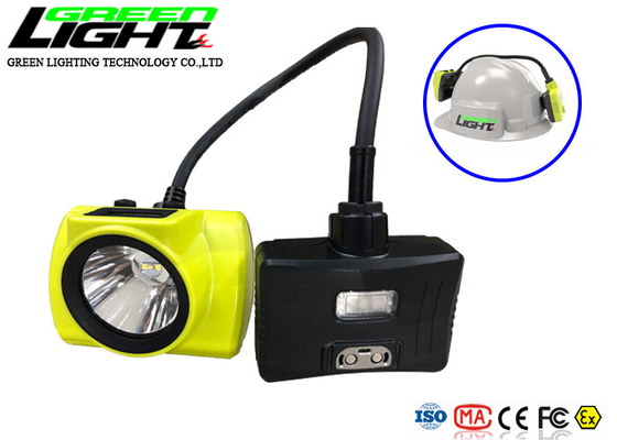 IP68 lámpara de explotación minera impermeable del ABS 18000lux 6.8Ah LED