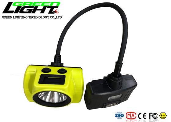 IP68 lámpara de explotación minera impermeable del ABS 18000lux 6.8Ah LED