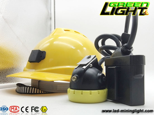 cargador de USD de la luz del casquillo de los mineros de subterráneo de 350mA 10000lux 6.6Ah