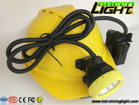 cargador de USD de la luz del casquillo de los mineros de subterráneo de 350mA 10000lux 6.6Ah