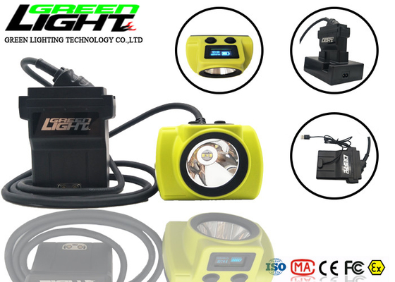 luces mineras del alambre LED de 6000k 4.07W 13.6Ah 25000lux para la mina de oro
