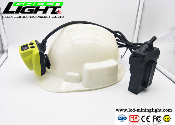Lámpara de casquillo de los mineros de la pantalla 4.07W 25000lux 13.6Ah LED de OLED