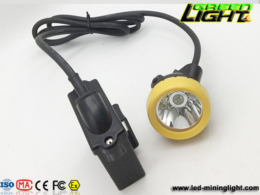 El casco minero de IP68 450mA 12000lux enciende 1200 ciclos