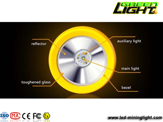 El casco minero de IP68 450mA 12000lux enciende 1200 ciclos