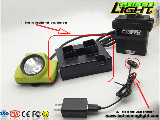 pantalla sin cuerda de Oled de la lámpara de casquillo de los mineros de 25000lux 530LUM 2.96W