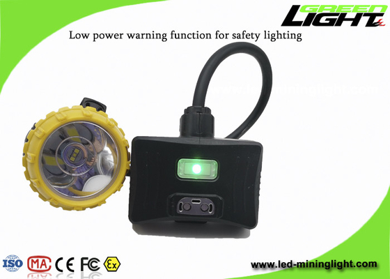 Linterna minera semi atada de aluminio de 450mA 1.7W 15000lux