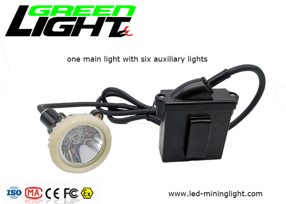 prenda impermeable llevada recargable del faro P67 de 300mA 6.6Ah 10000lux