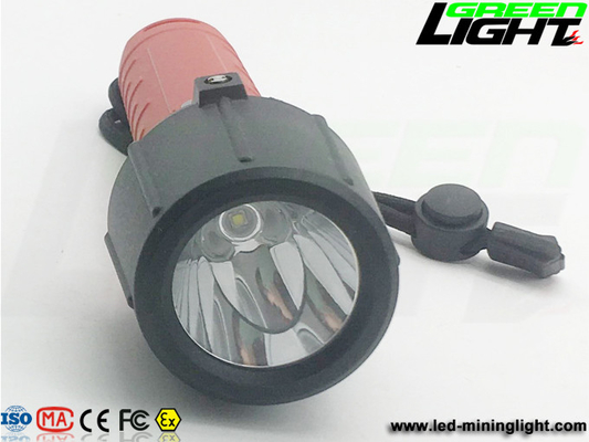luz a prueba de explosiones IP68 450lum de la antorcha de 3000lux 2200mAh
