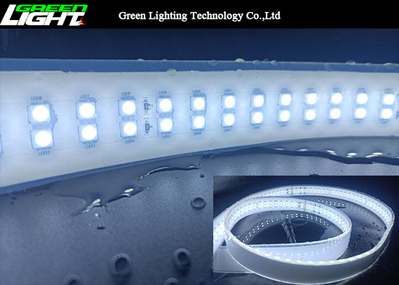 Tiras ligeras llevadas flexibles 144LEDs IP68 de SMD5050 los 20M para la explotación minera