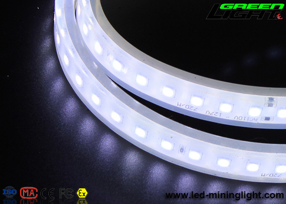Smd5050 llevó a Flex Strip Rope Light 170VAC para la explotación minera de subterráneo