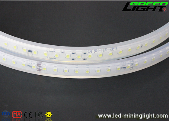 Explosivo anti de la luz SMD5050 del túnel de Kelvin LED del silicón 6500 de la categoría alimenticia