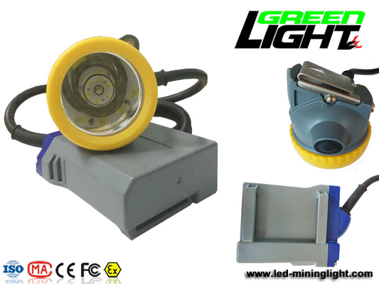 batería de Cap Lights Rechargeable 6600mAh del minero de carbón de 216lum 1.67W