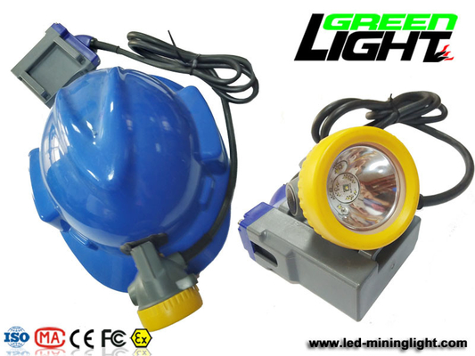 lámpara de casquillo minera recargable de 1.6W 216lum 15000lux para la emergencia