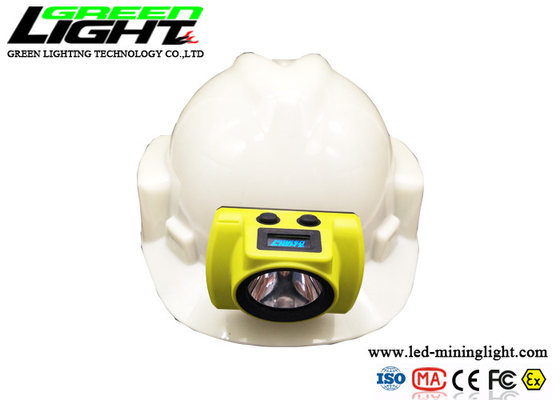 Lámparas de casquillo mineras recargables de 18000LUX 6.8Ah IP68 385LUM