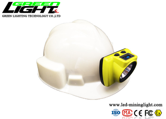 Lámparas de casquillo mineras recargables de 18000LUX 6.8Ah IP68 385LUM
