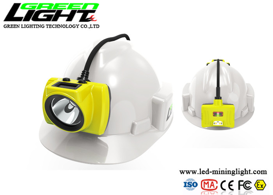 Lámparas de casquillo mineras recargables de 18000LUX 6.8Ah IP68 385LUM