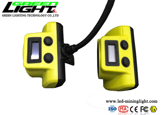 Lámparas de casquillo mineras recargables de 18000LUX 6.8Ah IP68 385LUM
