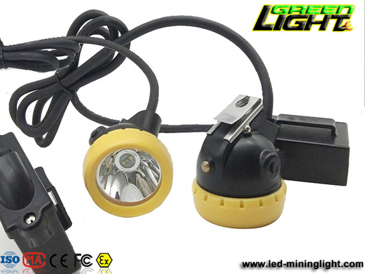 faro llevado recargable 1.67W de las lámparas de casquillo de la explotación minera de subterráneo de 450mA 216Lum