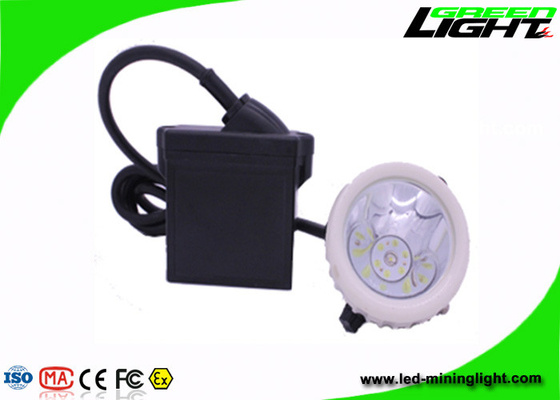 luces portátiles principales KL5LM de la explotación minera de la lámpara 3.7V LED de los mineros de 216lum 450mA LED