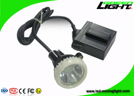 luces portátiles principales KL5LM de la explotación minera de la lámpara 3.7V LED de los mineros de 216lum 450mA LED