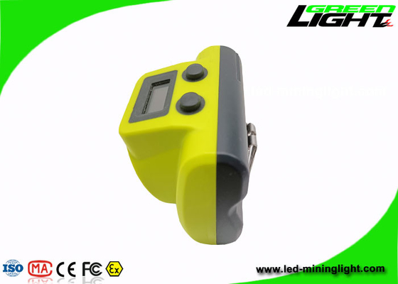 6.8Ah 18000lux IP68 ligero minero llevado sin cuerda recargable con la pantalla de OLED