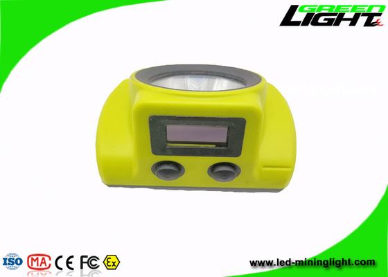6.8Ah 18000lux IP68 ligero minero llevado sin cuerda recargable con la pantalla de OLED