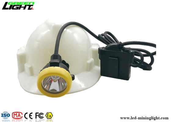 Lámpara llevada atada del casco de la lámpara de casquillo de los mineros de ATEX KL5LM 6.6Ah 216lum LED 3.7V