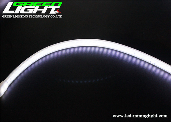 El 15W/M 1100lum LED que mina el silicio ligero Gal Transparent de las tiras los 72LEDs/m