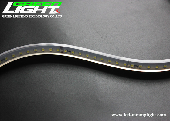 El 15W/M 1100lum LED que mina el silicio ligero Gal Transparent de las tiras los 72LEDs/m