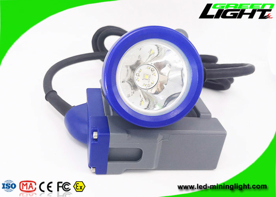 Lámpara de casquillo minera atada de IP68 1.11W 10000lux 6.6Ah recargable