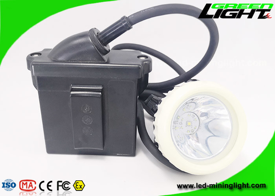 Luz atada 3.7V recargable 1.67W del casco de la explotación minera de 216lum 6.6Ah LED