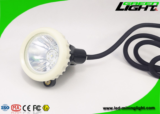Luz atada 3.7V recargable 1.67W del casco de la explotación minera de 216lum 6.6Ah LED