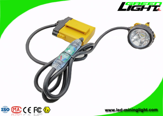 faro minero a prueba de explosiones 10.4Ah de 348Lum 25000lux con el cable
