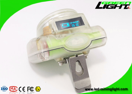 lámpara de casquillo sin cuerda del casco de 232lum 13000lux 1.78W con la pantalla de OLED