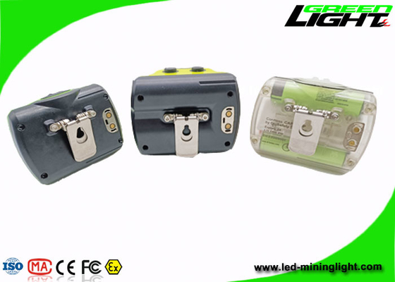 batería recargable 348lum del faro del casquillo de los mineros de 4.2W 13000lux LED