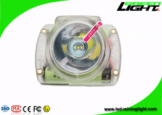 Batería transparente de la lámpara de casquillo de los mineros de GLC-6S 348lum 4.2W LED 6.8Ah Panasonic