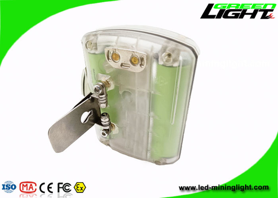 Batería transparente de la lámpara de casquillo de los mineros de GLC-6S 348lum 4.2W LED 6.8Ah Panasonic
