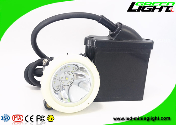 Luces mineras atadas 10000lux 6.6Ah del casquillo de la luz larga 216lum 450mA