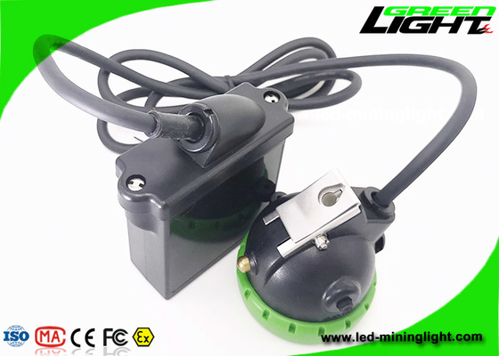 lámpara carbonífera subterráneo ligera 1.67W LED de la explotación minera atada de 10000lux 7.8Ah