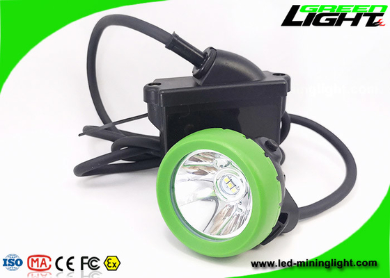 La lámpara de casquillo recargable de la explotación minera de MSHA 7.8Ah 10000lux llevó la búsqueda de luces del casquillo