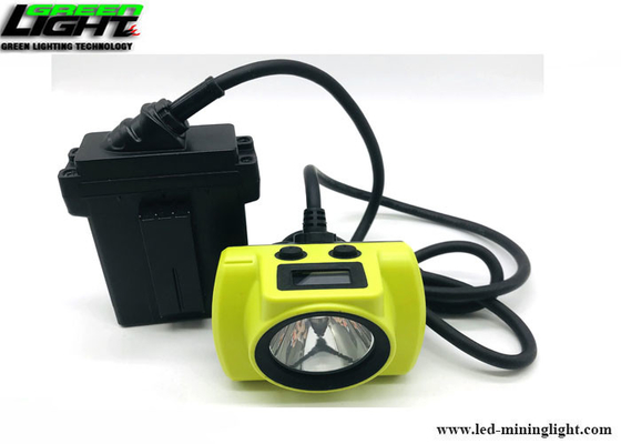minero de carbón de la prenda impermeable IP68 del faro de la explotación minera de la seguridad de 6800mA 25000lux Headlight