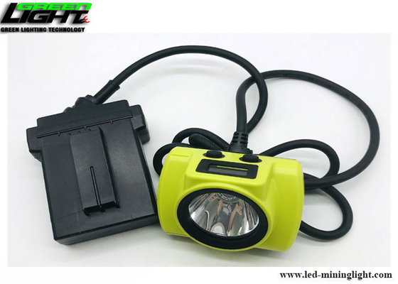 minero de carbón de la prenda impermeable IP68 del faro de la explotación minera de la seguridad de 6800mA 25000lux Headlight