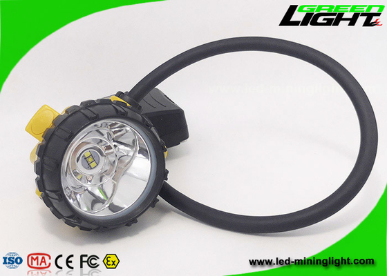 la lámpara de casquillo de la explotación minera de 450mA 221lum 15000lux LED 6.8Ah 3.7V llevó el faro minero