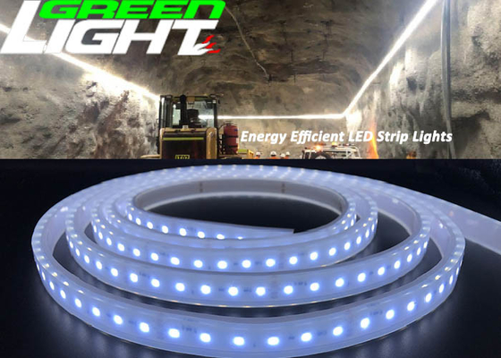 24V 2362lum SMD2835 llevó las luces de tira impermeables 230VAC para las minas subterráneas