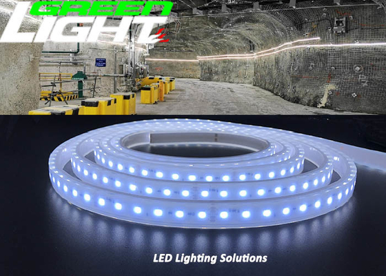 Luces de tira flexibles de la prenda impermeable EXIBII EL 17W/M LED SMD2835 110V 1630Lum