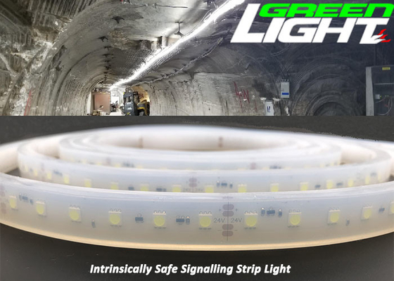 Luces de tira flexibles de la prenda impermeable EXIBII EL 17W/M LED SMD2835 110V 1630Lum