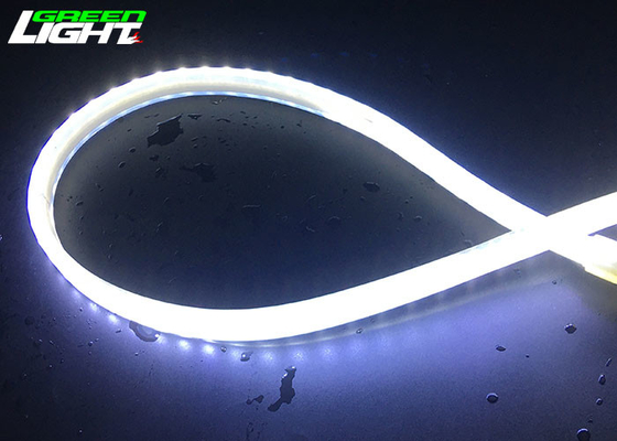 SMD2835 luz de tira del silicón LED DC24V 120LEDs/M Waterproof IP68 13000K