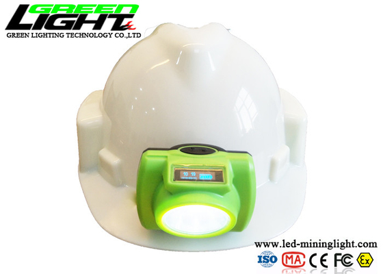 prenda impermeable del faro 15000lux MSHA de la explotación minera de subterráneo de 1.78W 480mA