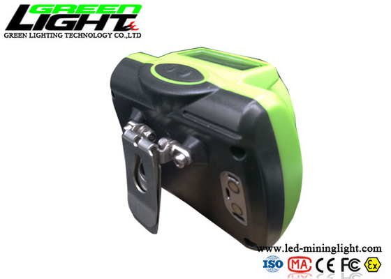 prenda impermeable del faro 15000lux MSHA de la explotación minera de subterráneo de 1.78W 480mA