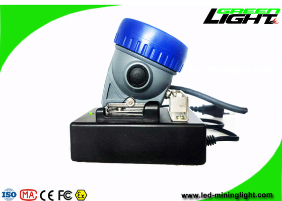 ABS 6.6Ah LED mineros lámpara de casquillo 216lum 10000lux impermeable mineros faro